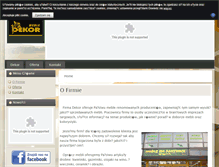 Tablet Screenshot of dekor-meble.com.pl